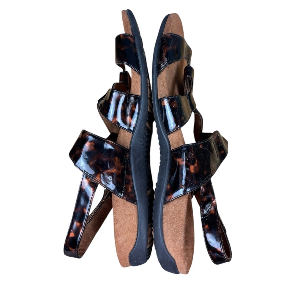 Vionic Paros Tortoise Shell Adjustable Strappy Sa… - image 5